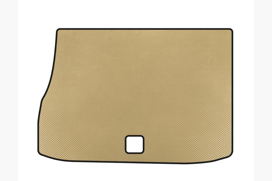 Citroen DS-5 2011-2015 EVA Trunk Mat (HB, Hybrid/Automatic, Beige) Image