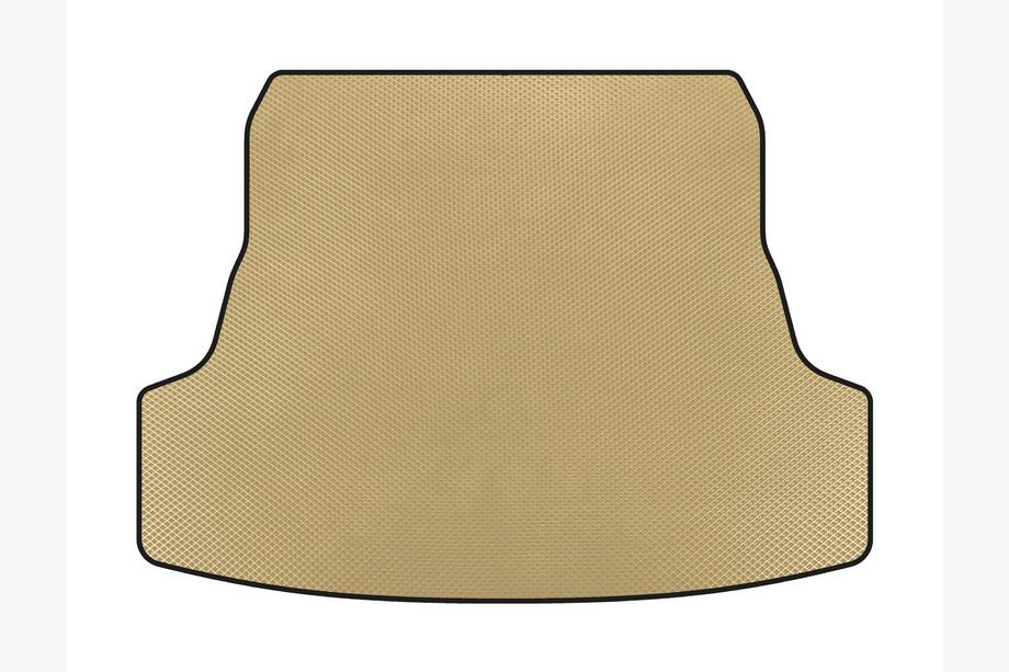 Daewoo Nubira 1997-1999 EVA Trunk Mat (SD, Beige) Image