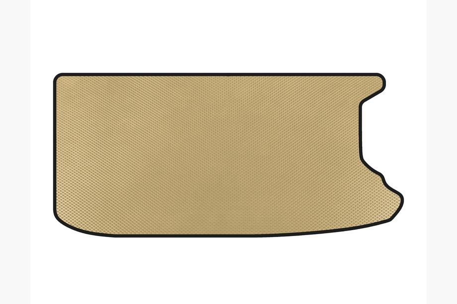 Fiat 500/500L 2013-2022 EVA Trunk Mat (HB, Electric, Beige) Image