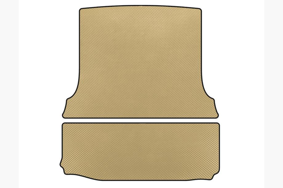Fiat Fiorino/Qubo 2008-2024 EVA Trunk Mat (Cargo, Beige) Image