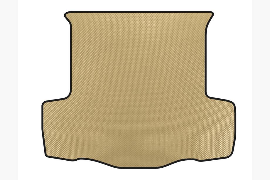 Fiat Linea 2006-2018 EVA Trunk Mat (SD, Beige) Image