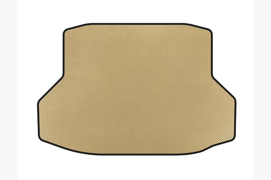 Honda Civic Sedan X 2016-2021 EVA Trunk Mat (SD, Beige) Image