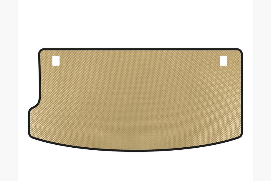 Hyundai I-10 2008-2013 EVA Trunk Mat (HB, Beige) Image