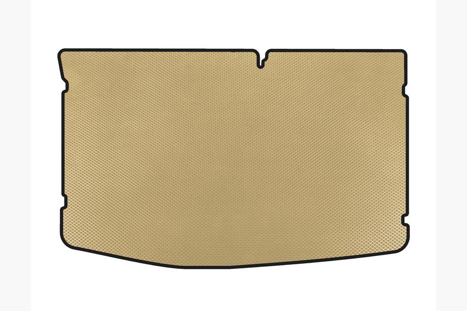 Hyundai I-20 2008-2012 EVA Trunk Mat (HB, Beige) Image