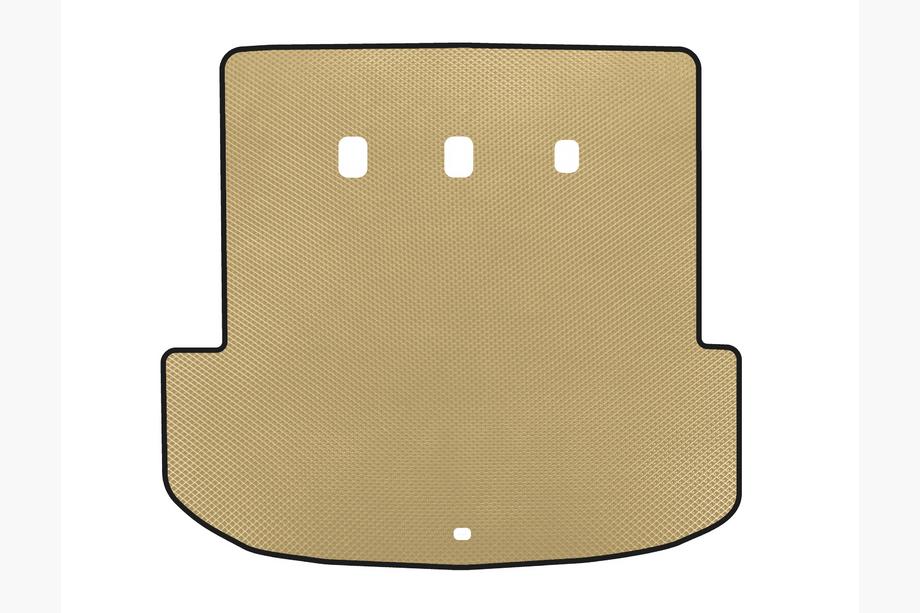 Hyundai Palisade 2018-2025 EVA Trunk Mat (7-Seater, Beige) Image