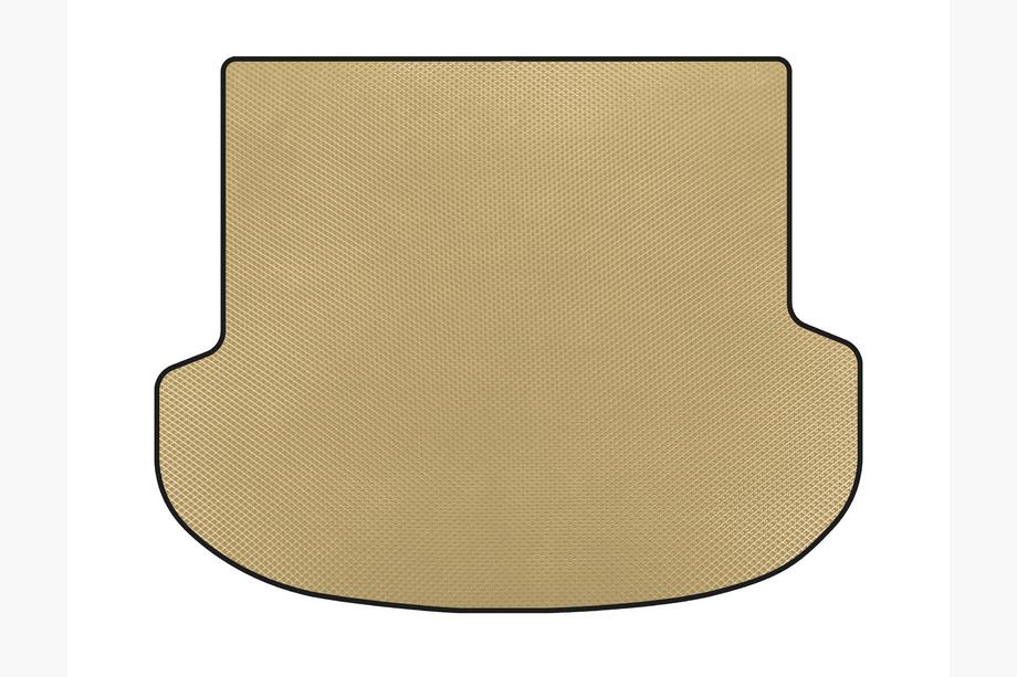 Hyundai Santa Fe 4 2018-2023 EVA Trunk Mat (2020-2023, Beige) Image