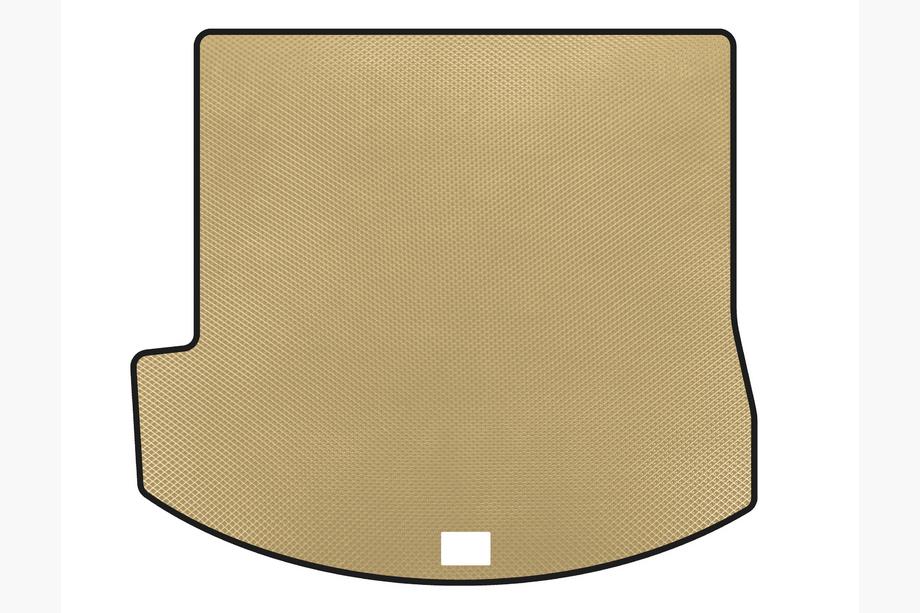 Hyundai Santa Fe 4 2018-2023 EVA Trunk Mat (for Grand, Beige) Image