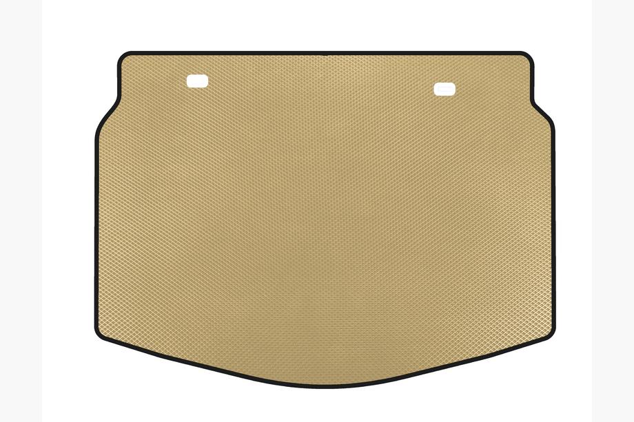 Hyundai Veloster 2018-2022 EVA Trunk Mat (Coupe, Beige) Image