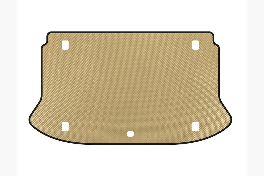 Hyundai Venue 2019- EVA Trunk Mat (Beige) Image