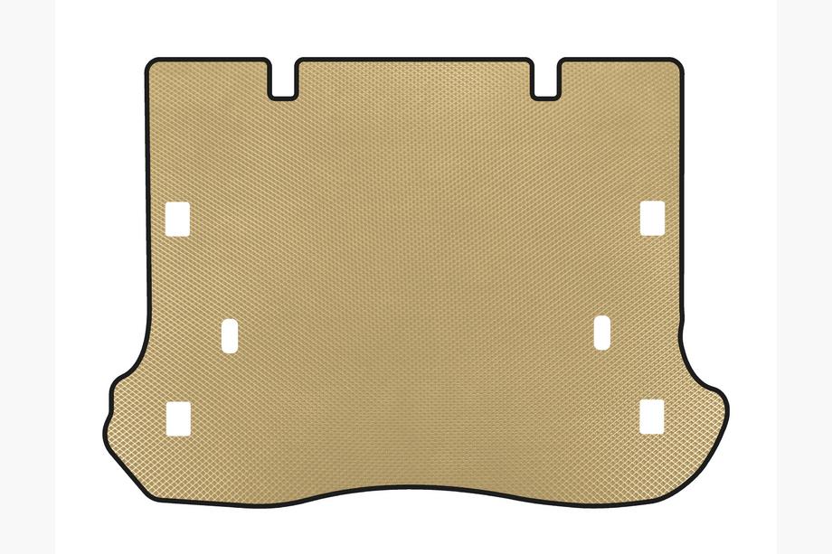 Jeep Grand Cherokee WK 2004-2010 EVA Trunk Mat V-2 (Beige) Image