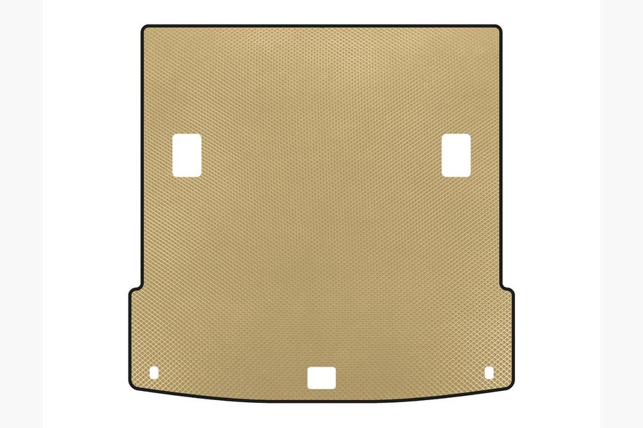 Kia Mohave 2008-2016 EVA Trunk Mat (Beige) Image