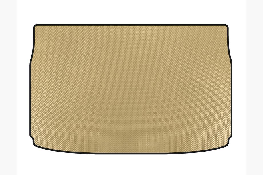 Kia Sedona 2014-2020 EVA Trunk Mat (8-Seater, Beige) Image