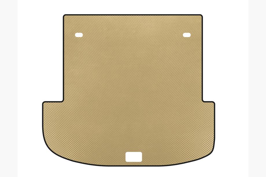 Kia Stonic 2017- EVA Trunk Mat (7-Seater, Beige) Image