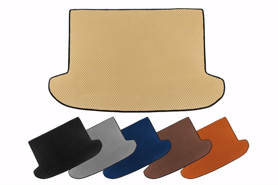 Mazda 3 2013-2019 EVA Trunk Mat (SD, Beige) Image