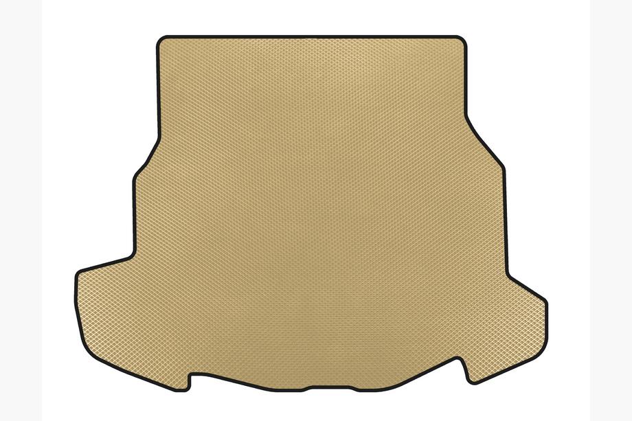 Mercedes CLK W209 2002-2010 EVA Trunk Mat (Coupe, Beige) Image