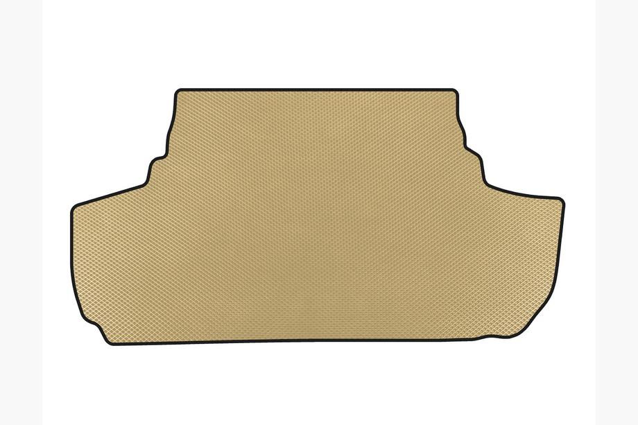 Mercedes W201 (190) 1982-1993 EVA Trunk Mat (SD, Beige) Photo 1