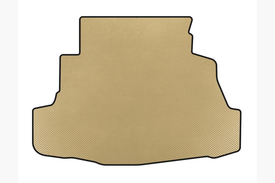 Nissan Primera P12 2002–2007 EVA Trunk Mat (SD, Beige) Image