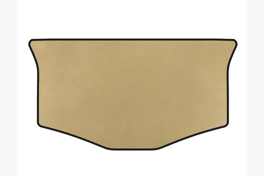 Opel Agila 2007-2015 EVA Trunk Mat (HB, Beige) Image