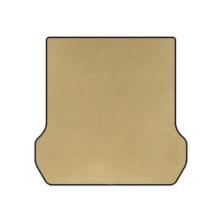 EVA Trunk Mat (up to 2nd row, 2003-2005, 7-seater, Beige) Opel Zafira A 1998-2005
