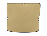 Opel Zafira B 2005–2011 EVA Trunk Mat (covers 3rd row, Beige) photo 1