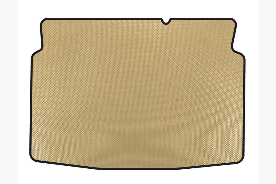 Peugeot 207 2006–2014 EVA Trunk Mat (HB, 5-Door, Beige) Image