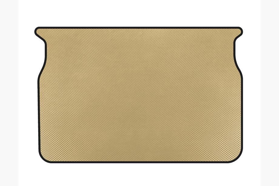 Peugeot 208 2012-2019 EVA Trunk Mat (HB, 5-Door, Beige) Image