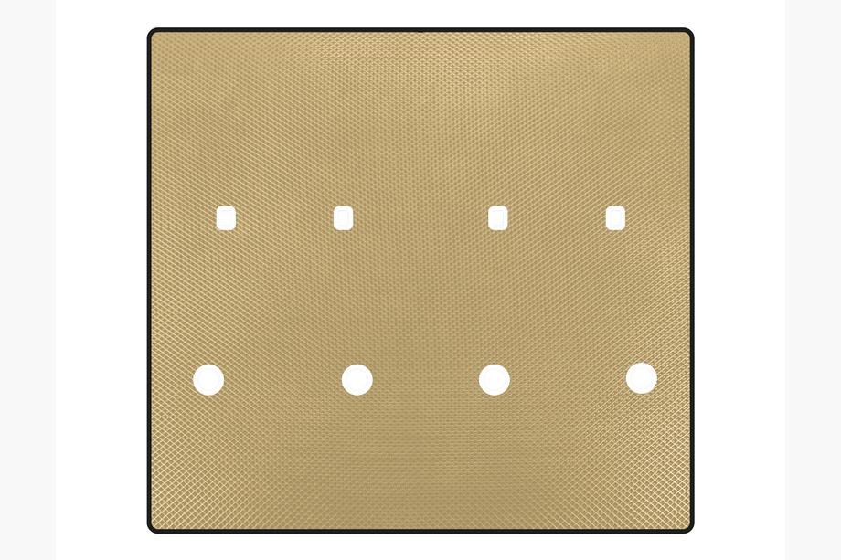 Peugeot Partner/Rifter 2019- EVA Trunk Mat (Long Wheelbase, Beige) Image