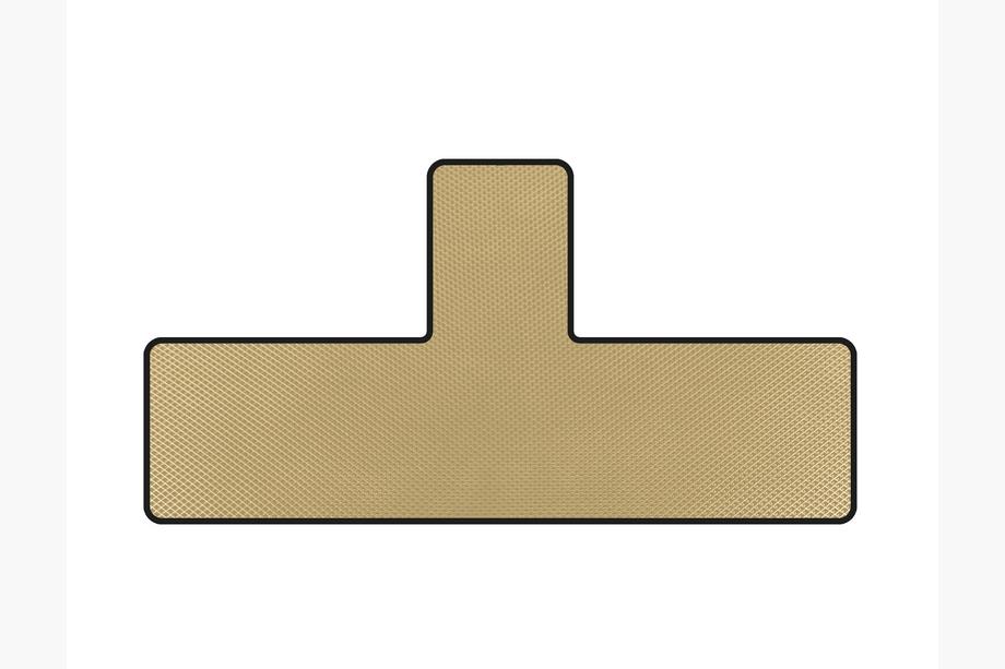 Renault Kangoo 2008–2020 EVA Trunk Mat (5-Door/7-Seater, Beige) Image