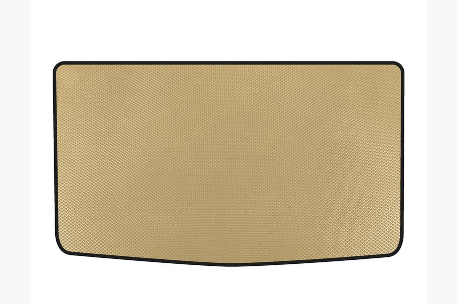 Renault Zoe 2012-2019 EVA Trunk Mat (HB, Beige) Image