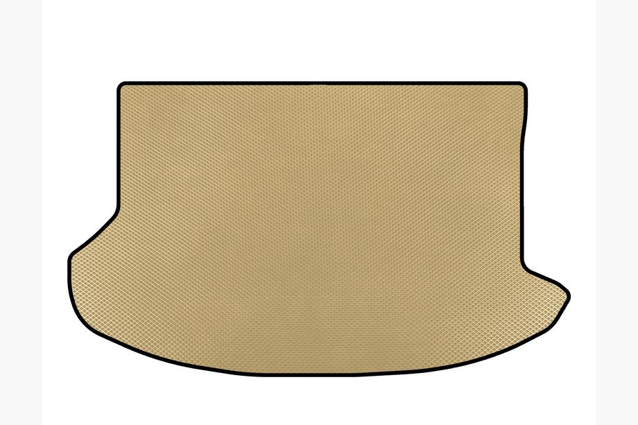 Subaru Impreza 2007-2011 EVA Trunk Mat (HB, Beige) Image