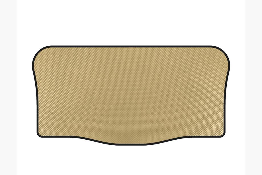 Toyota Aygo 2007-2014 EVA Trunk Mat (2007-2009, HB, 3-Door, Beige) Image