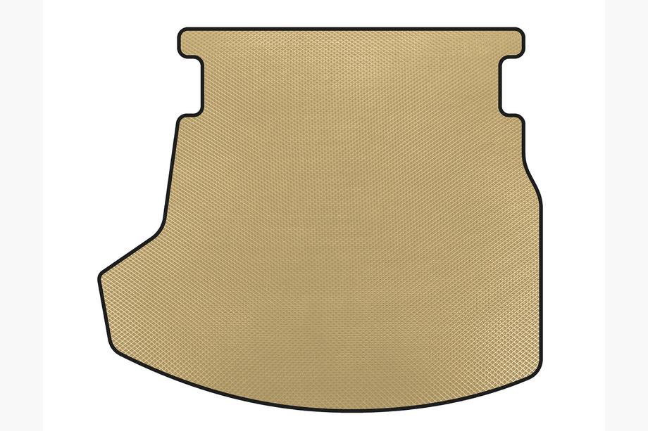 Toyota Corolla 2013-2019 EVA Trunk Mat (2016-2019, SD, Beige) Image