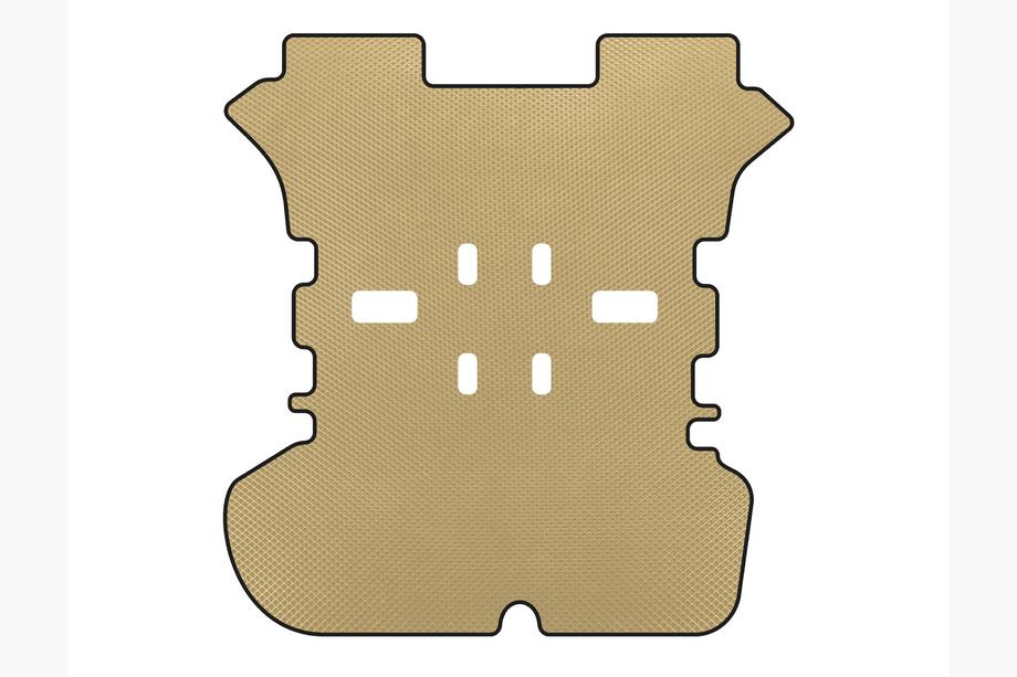 Toyota Previa 2000-2006 EVA Trunk Mat (Beige) Image