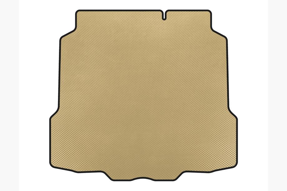 Toyota Yaris 2010-2020 EVA Trunk Mat (SD, Beige) Image