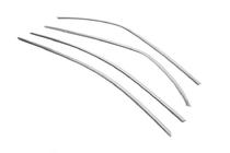 Toyota Corolla 2007-2013 Upper window trim stainless steel (4 pcs) photo 4