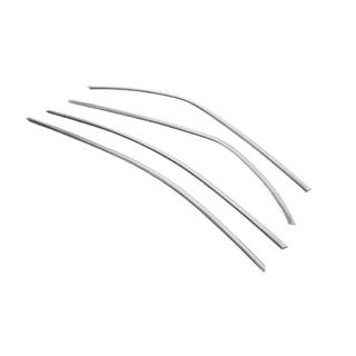 Upper window trim stainless steel (4 pcs) Toyota Corolla 2007-2013 photo 4