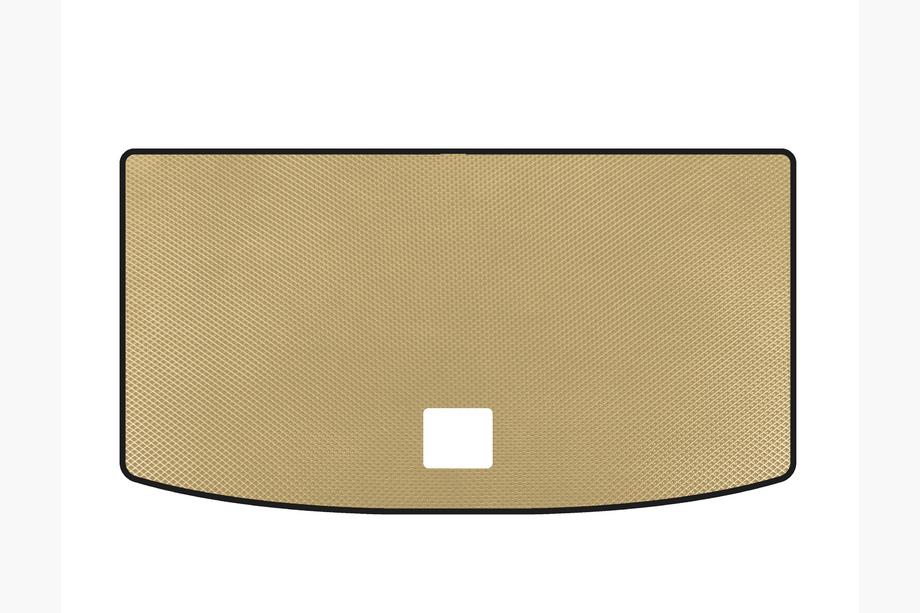 Volkswagen Atlas (Terramont) 2016- EVA Trunk Mat (7-Seater, Beige) Image