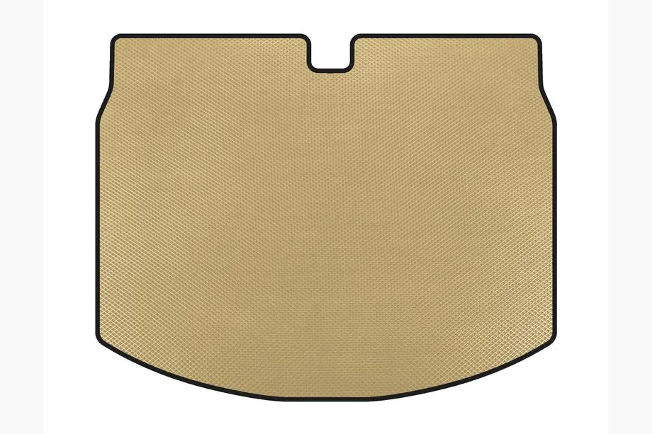 Volkswagen Beetle 2011-2015 EVA Trunk Mat (HB, Beige) Image