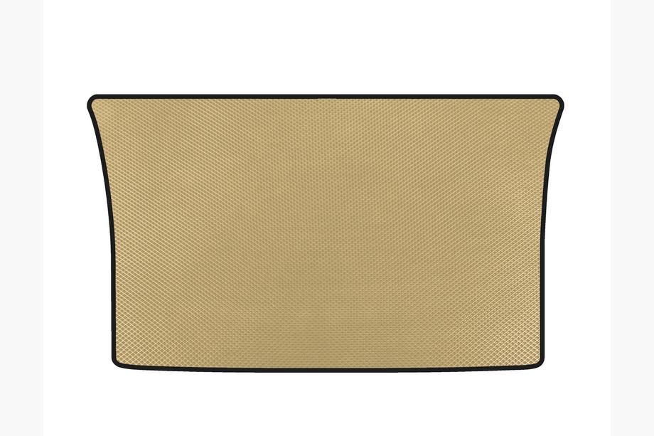 Volkswagen Fox 2003-2021 EVA Trunk Mat (HB, 3-Door, Beige) Image