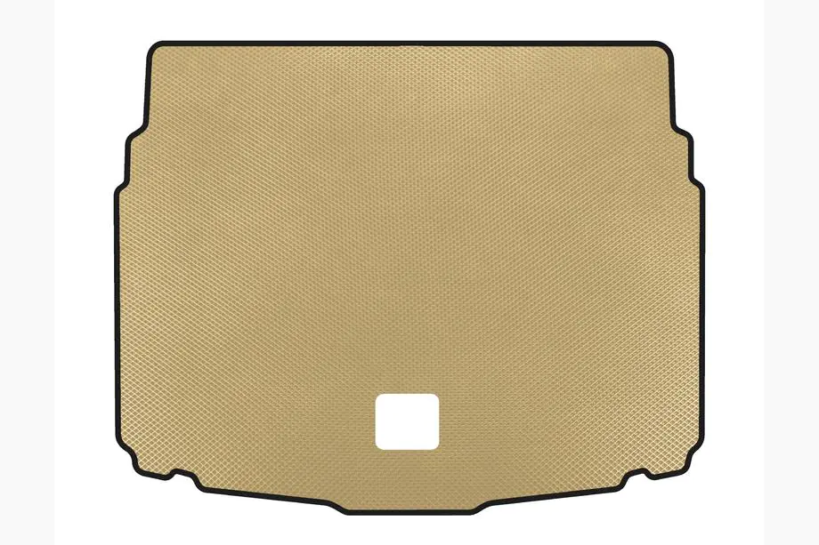 Volkswagen T-Roc 2017-2025 EVA Trunk Mat V1 (5-door, Beige) Image