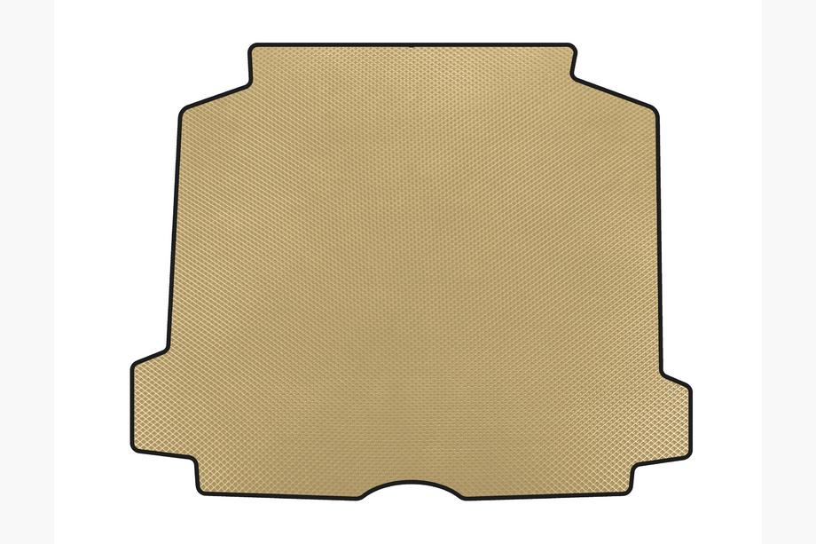 Volvo S60 2000-2009 EVA Trunk Mat (SD, Beige) Image