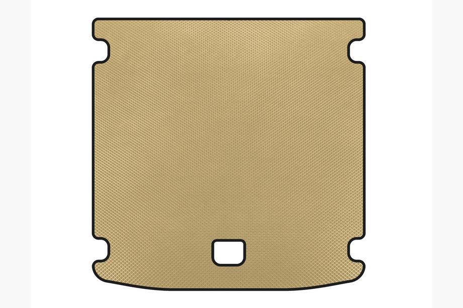 Audi A4 B6 2000-2004 EVA trunk mat (Avant, Beige) Image