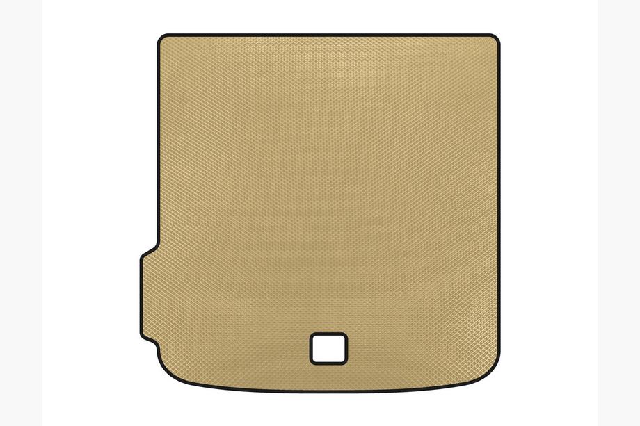 Audi A4 B9 2015-2024 EVA trunk mat V-1 (Avant, Beige) Image