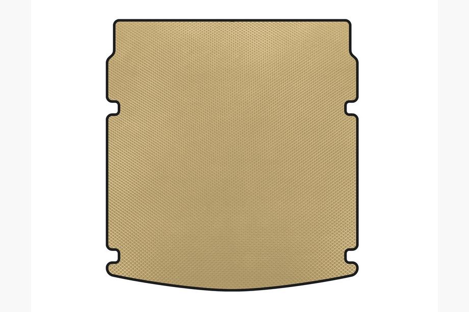 Audi A5 2007-2015 EVA Trunk Mat V-1 (Coupe, Beige) Image