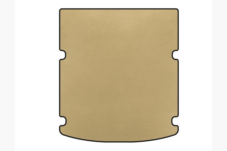 Audi A6 C7 2011-2017 EVA Trunk Mat V-1 (Sedan, Beige) Image