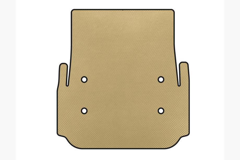 BMW 5 Series E39 1996-2003 EVA Trunk Mat V-1 (SD, Beige) Image