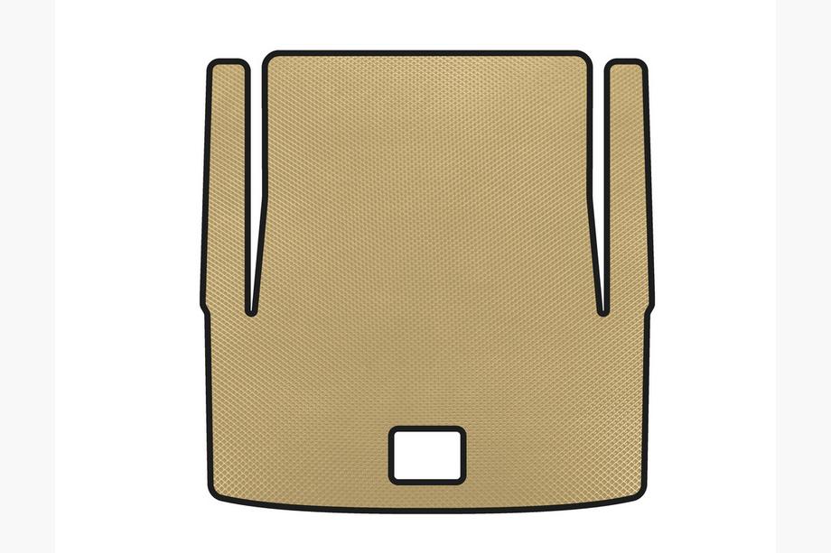 BMW 3 Series E90/E91 2005-2011 EVA Trunk Mat V-1 (For E90, Beige) Image