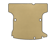 Dacia Logan I 2005-2008 Trunk Mat EVA (SW, 5-Seater/Manual, Pre-Facelift, Beige) photo 1