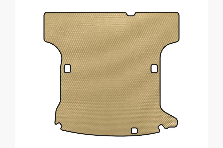 Dacia Logan I 2005-2008 Trunk Mat EVA (SW, 5-Seater/Manual, Pre-Facelift, Beige) Image