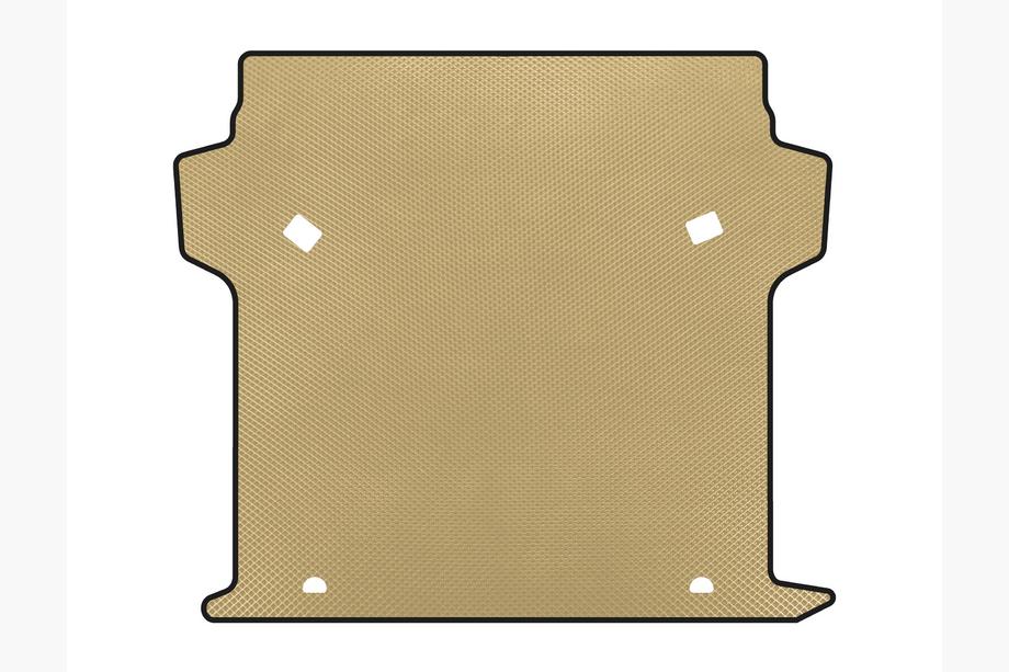Fiat Doblo II 2010-2022 Trunk Mat EVA (Beige) Image